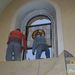 Výroba Vitráže Okna Kostola vo Veľkej Mači- Fotky z Montáže