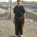 Iráni kurd ember jellegzetes nadrágjában