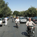 Yazd - Közúti forgalom a városközpontban