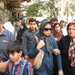 Teherán - Utcai forgatag a Bazár előtt
