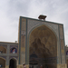 Iszfahán - Jameh mecset. A nyugati iwan