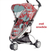 quinny zapp xtra red crackle sport babakocsi