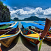 Thai csónakok