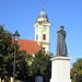 Horváth Mihály szobra a Kossúth téren.