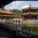 pagodák a víz mellett
