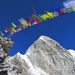 Mount Everest csúcs a Kala Patthar csúcsról