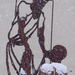 1601230070 Fémlemezből hajlított Szent Márton szobor a Savaria t