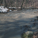 207 Hóolvadástól telt a Gaja-patak medre 2004-03-15