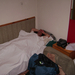 077 (Hulla) fáradtan a Sirok Motelben