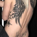 stars-angel-wings-tattoo-back