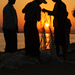 Burmai naplemente halászokkal