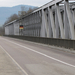 a híd Rajna feletti szakasza (a francia-német határ)