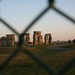 stonehenge behind bars