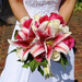 Pink Lily Bridal Bouquet