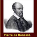 Pierre de Ronsard.