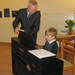 Az ifú zongorista és édesapja