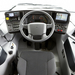 Volvo Electric Bus driver's cabin 2015