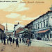 1912 - Pohľad na Vajanského ulicu z upraveného mosta s butik