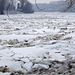 Torlódik a jég a Tiszán