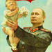 putin-holding-baby-donald-trump-photoshopped-painting