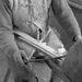 Kosárfonás, a pánt megmunkálása vonókéssel.1952.0 695x1024