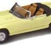 Yatming 1971 Jaguar E-Type Cabrio, Yellow 1-43