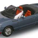 Yatming 2003 Ford Thunderbird Cabrio, Blue 1-43