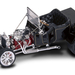 Yatming 1923 FORD T-BUCKET BLACK 1-18