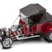 Yatming 1925 Ford Roadster T-Bucket Hard Top, Burgundy 1-18