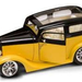 Yatming 1931 Ford Model A Sedan, Yellow 1-18