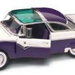 Yatming 1955 Ford Fairlane Crown Victoria, Purple 1-18