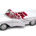 Yatming 1957 Oldmobile Super 88 Convertible White 1-18