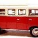 Yatming 1962 Volkswagen Microbus, Red 1-18