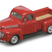 Yatming 1948 FORD F-1 PICK UP RED 1-43