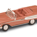 Yatming 1958 EDSEL CITATION BROWN 1-43