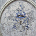 Előszállás, Mária-monogram az egykori cisztercita rendház egyik 