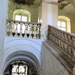 Előszállás, barokk lépcsőház a volt ciszterci rendházban
