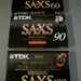 TDK SA-XS 60 90 100 Us.Eur. 1992-97re