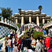 Barcelona, Turista invázió a Güell Parkban