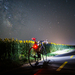 Éjszakai kerékpározás és fotózás
