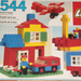 Lego Basic 544 1981 Vintage, bontatlan