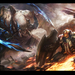 diablo3 fan art crusader vs monster by hanspark-d79qzv6