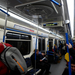 A felújított orosz metrókocsi beltere
