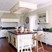 White-kitchen-with-large-island-unit--Country-Homes-and-Interior