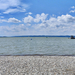 Távolban a hajókikötő / Fertő tó Nyár