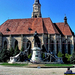 Kolozsvár, Szent Mihály templom, Mátyás szobor