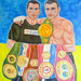12.Klitschko brothers,oil,canvas 100x100cm Dobus Gyorgy.