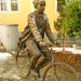Szeged, Bicikliző Einstein