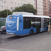 Hibrid busz Madridban