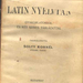Latin nyelvtan 1
